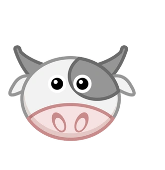 牛头卡通情侣头像