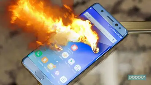三星note7爆炸