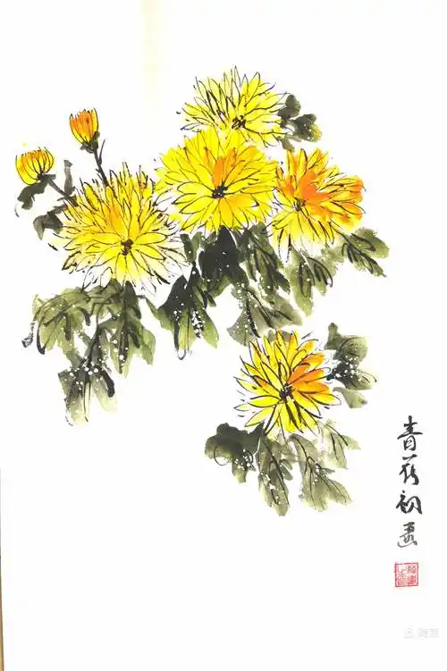 国画之路第七篇——菊意诗篇