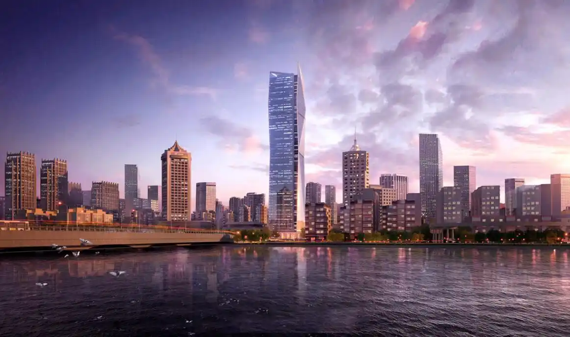 高266米,太原第一高楼——山西信达国际金融中心