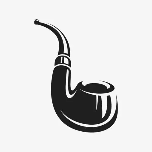 免抠烟斗父亲节素材矢量手绘素材