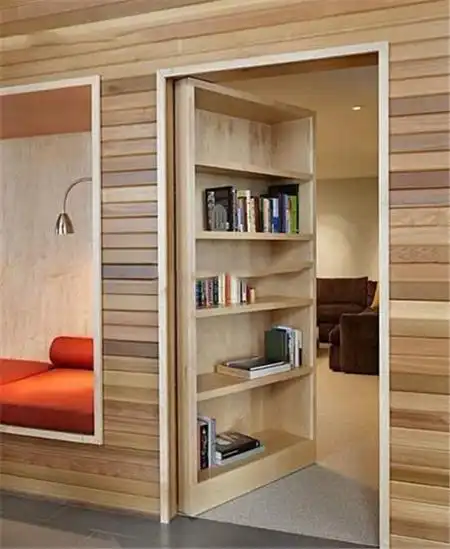 洗手间暗门与隐形门装修效果图 卫生间暗门设计 卫生间暗门好不好