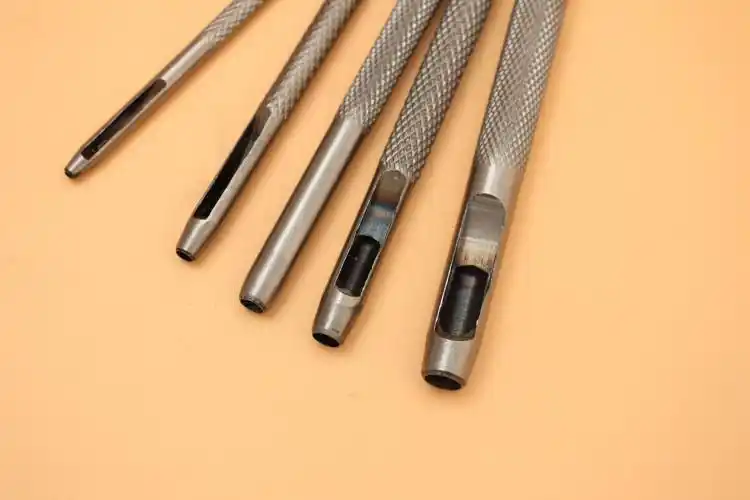 皮带冲头腰带皮带打孔器 皮革冲子冲针 圆冲 皮带冲子冲子工具 直径5.