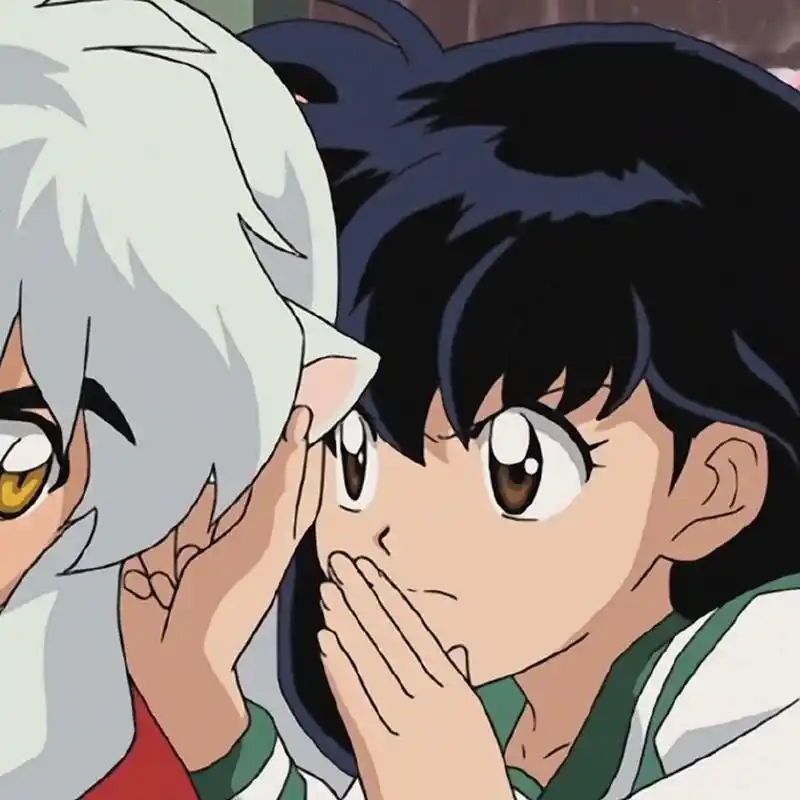 犬夜叉# #日漫# #情头# #壁纸# #情侣头像# #头像分享