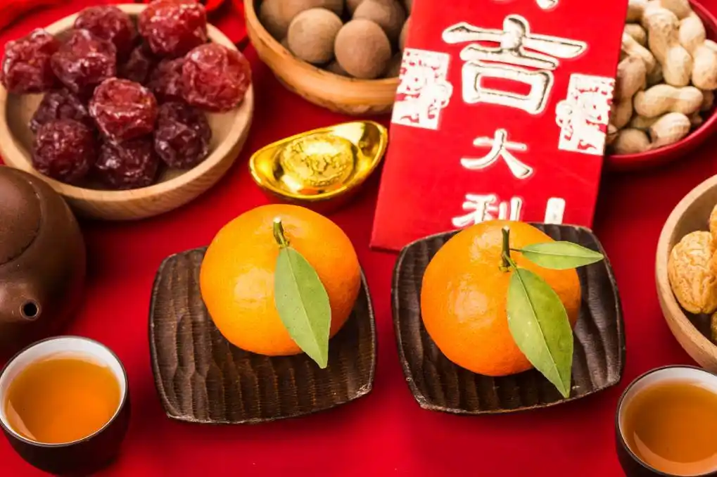 橘子也是谐音,大吉大利丨图虫创意