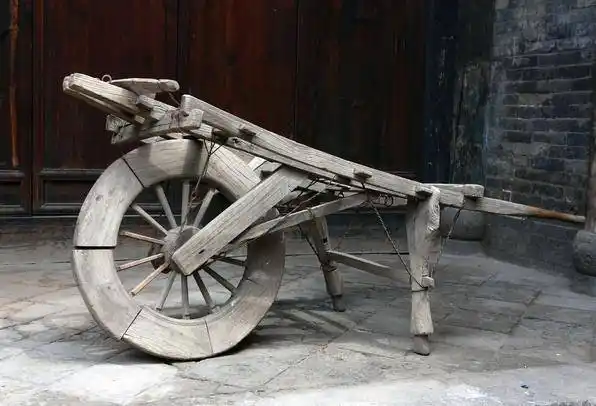 手推独轮车,俗称鸡公车,二把手,土车子_手机搜狐网