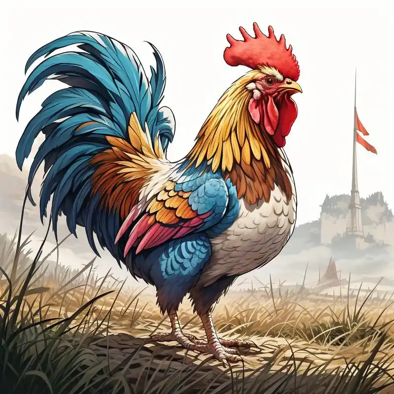 93公鸡头像大放送95 喔喔喔～来一波超酷的公鸡头像,让你的社交