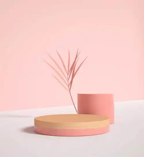 极简3d场景秋季主题电商海报背景设计素材