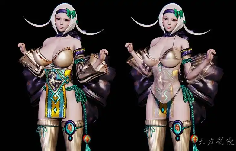 023-无加密-现货-hs2 ai 3d模型(剑灵-茱莉亚)附模特