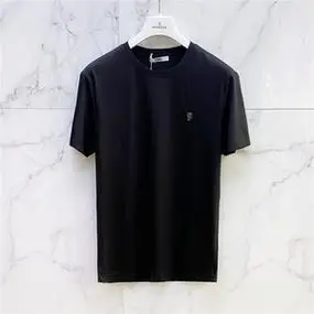 karl lagerfeld卡尔 春夏男士老佛爷胸口徽标圆领短袖t恤30602136