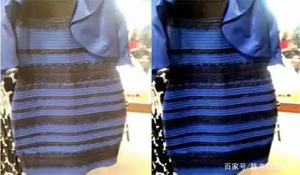 裙子是白金还是黑蓝?