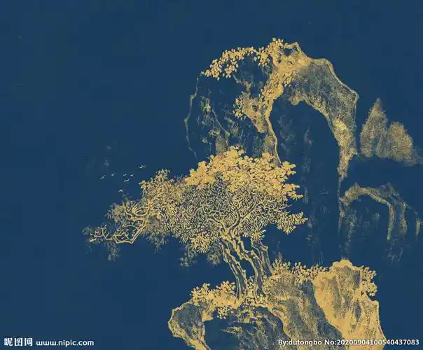 新中式国画图片