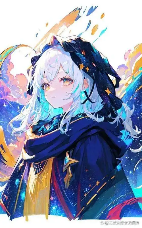 二次元美女在漫画中,形象丰富多彩的角色们赋予了作品无限的生命力.