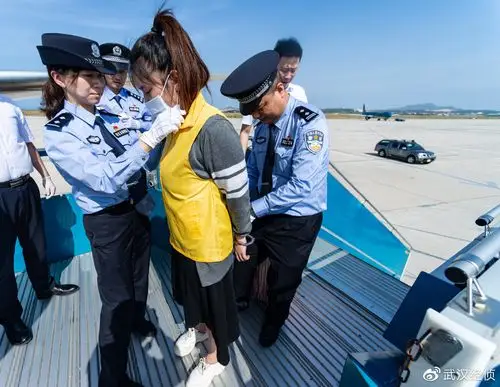 武汉警方猎狐行动从越南押解15名犯罪嫌疑人