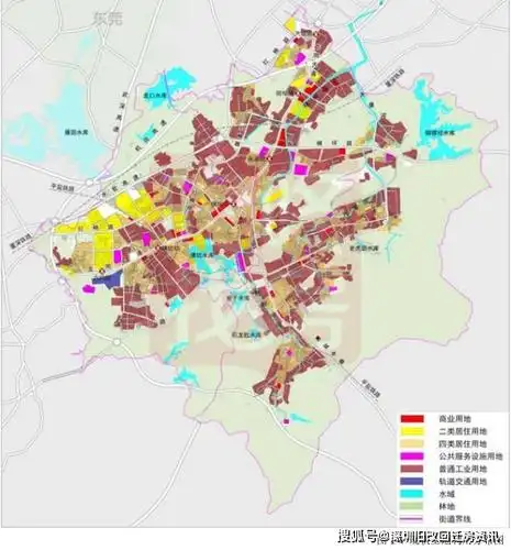 横岗园山片区规划升级!63个更新项目,5大统筹片区!