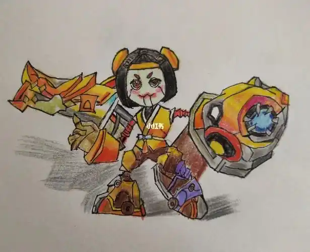 王者荣耀临摹画