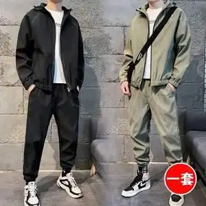 170微胖160cm男生穿搭冬季矮小个子男装搭配一套装外套165显高155