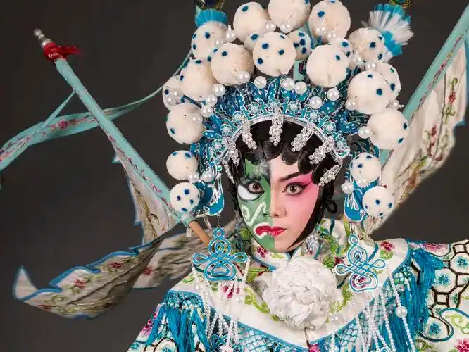 看粤剧花脸展赏粤剧画脸谱道滘非遗亮相可园博物馆