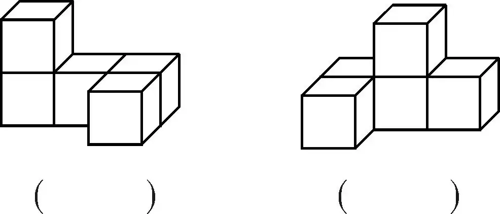 积木玩具简笔画