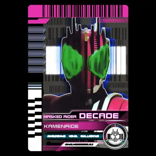 假面骑士decade卡片1