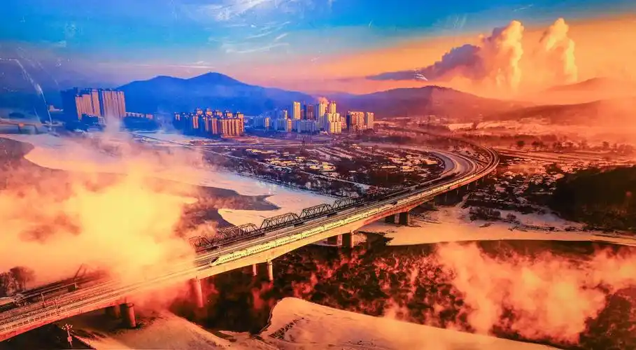 全国主流媒体"航拍中国"摄影图片展在北航艺术馆开幕