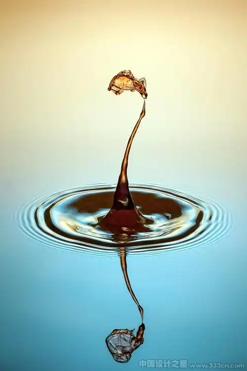巧妙的微距水滴创意摄影