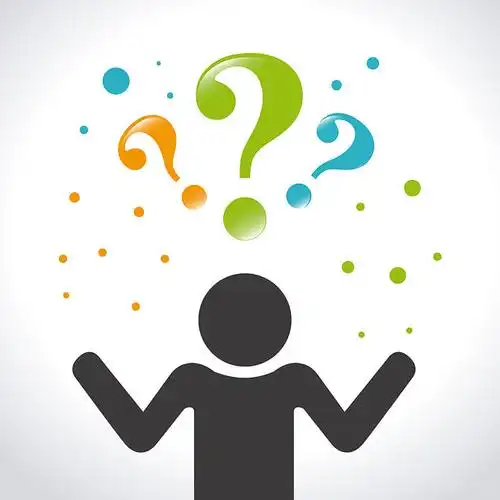 疑问_设计_上方_白色背景_矢量_插画_图片大全—全景创意图库
