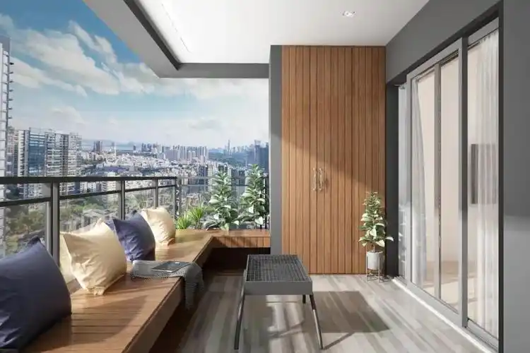 双阳台 270°转角飘窗 让阳光和生活的诗意进驻每一寸空间