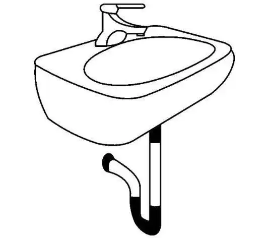 洗手池怎么画简单易学_简笔画 - 搜图案网