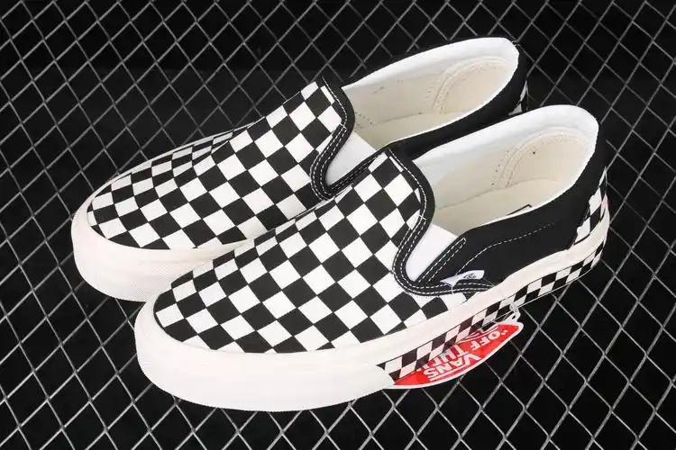 vans old school 低帮黑白棋盘格休闲板鞋 vn0a38f7pv9