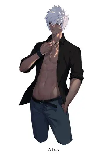 摸了只孤零零的煤老板hhhhhh 这腹肌还是诱人的呀 诶嘿xd