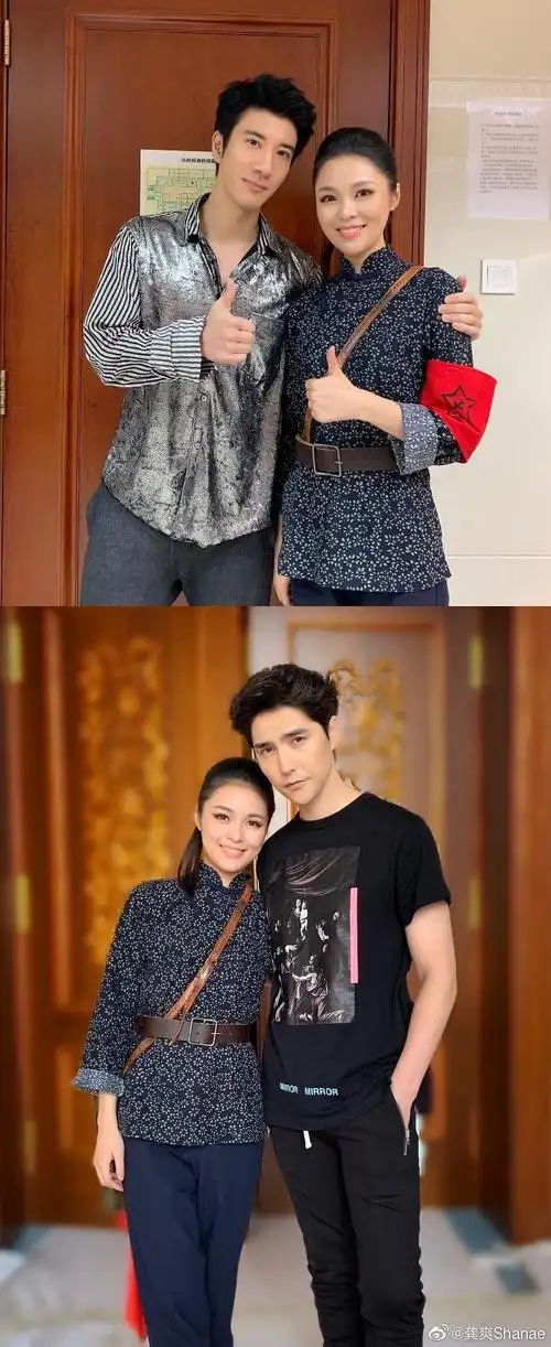 多图汇总 ‖ 越越和龚爽姐姐的互怼合集及其他