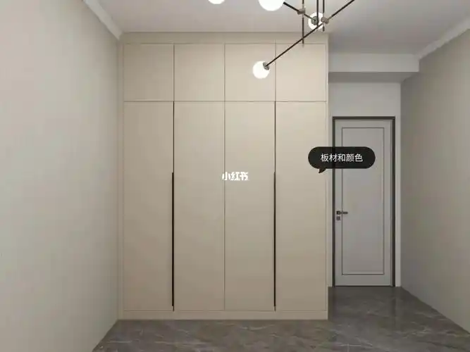 主卧五门衣柜设计