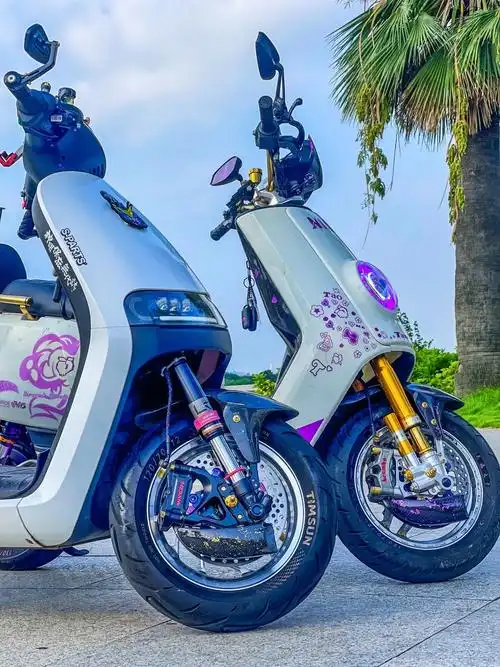 玩车嘛 要的就钛度 #小牛电动 #电摩改装 #阿星电驱工作室 - 抖音