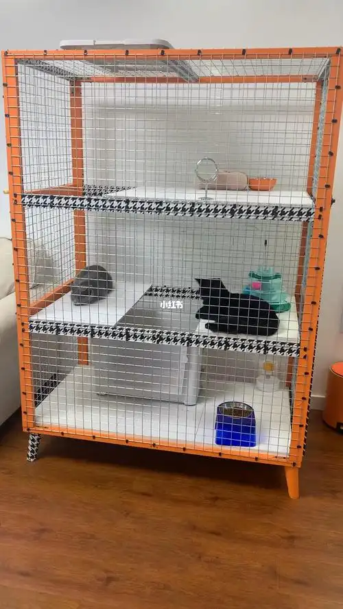 自制猫笼搞定