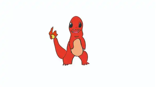 怎么画喷火龙简笔画