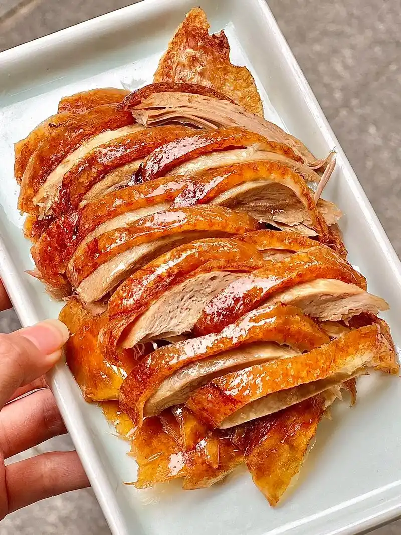 感谢网友让我吃到广州zui好吃的北京烤鸭