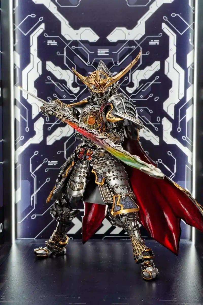 穆尼灰风格魔改 假面骑士铠武 大将军.灯箱配件到了 安装上随 - 抖音