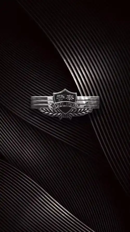 警徽桌面高清无水印警徽壁纸