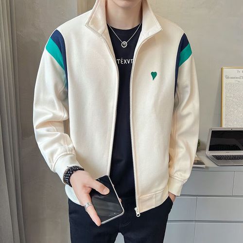 ny-nyc夹克外套男春秋季潮牌针织上衣流行男装秋装衣服休闲潮流高级