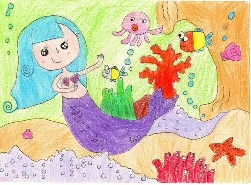 天一学员绘本展-----郭思烨《海的女儿》