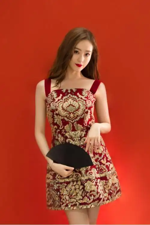 祝绪丹真是会穿!