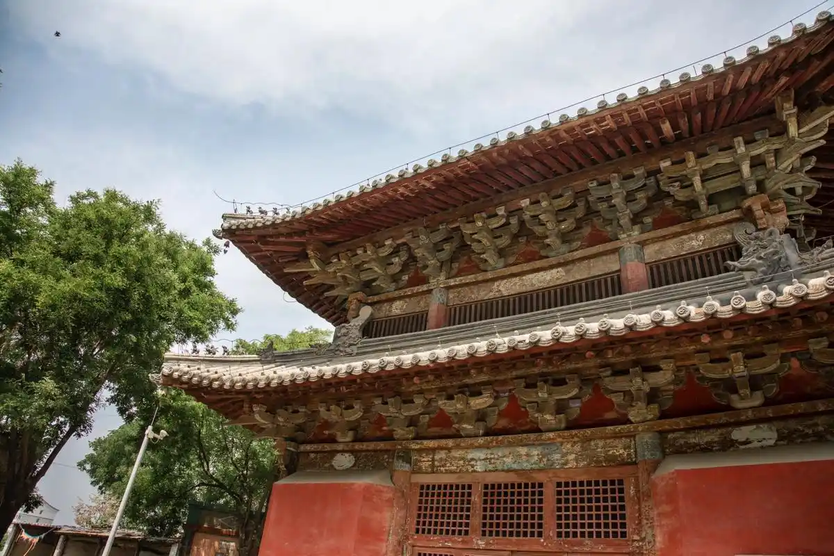 no614 河北保定 定兴县慈云阁    慈云阁,又名大悲阁,因阁内塑有大悲