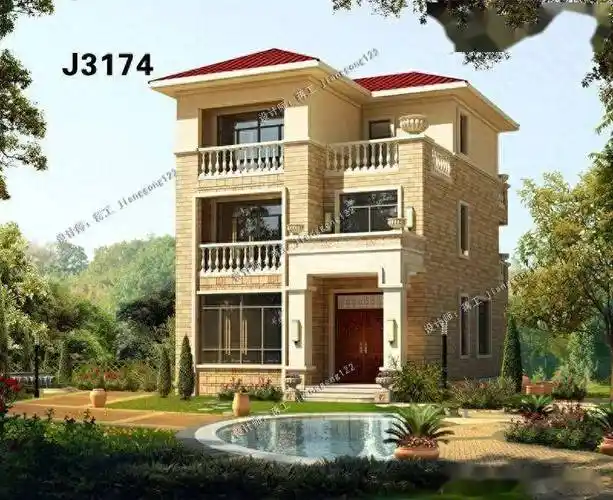 建房路漫漫3款欧式风三层农村别墅带给你建房的灵感