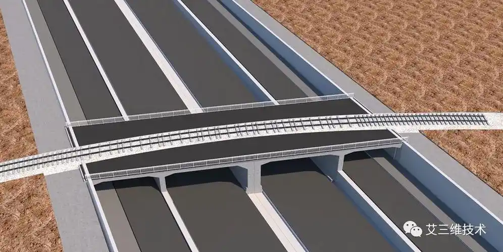 工艺动画 | 下穿地铁框架桥工艺模拟动画