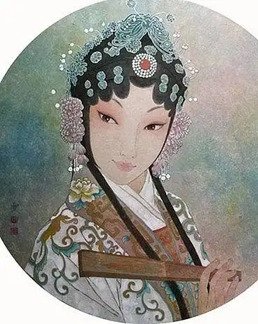 转采于2017-03-10 13:28:20【周雪的戏曲人物工笔画欣赏】京剧画tcr5