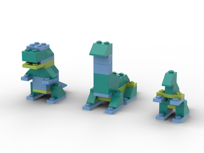 moc-恐龙-积木高手-乐高免费图纸说明书下载