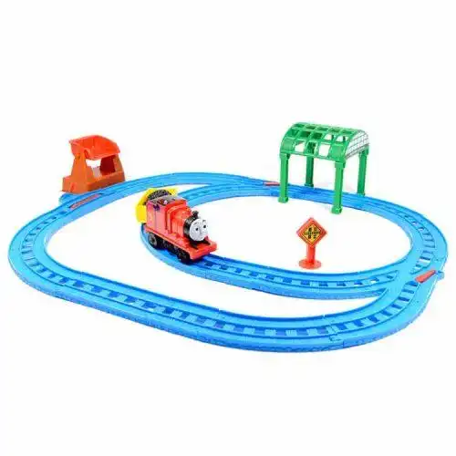 三种场景选择托马斯电动系列双环轨道套装bgl97儿童小火车轨道