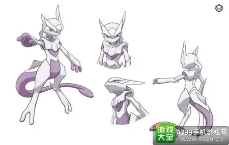 增生的特化之角与超硬质外壳同调增幅意念能量的气场,mega超梦z得以