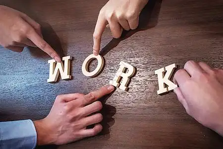 手势比心抽象背景